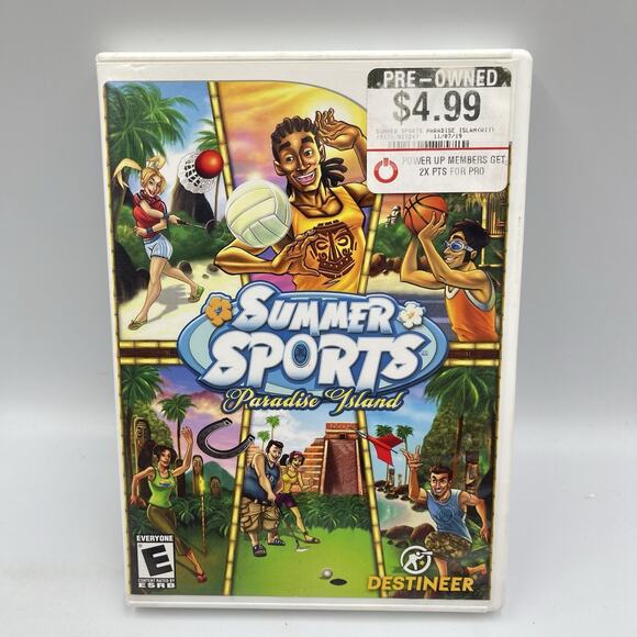 Wii Summer Sports Paradise Island Nintendo Wii - Picture 1 of 5